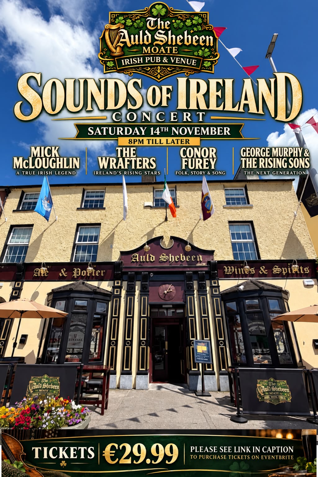 Sounds of Ireland — Live at The Auld Shebeen